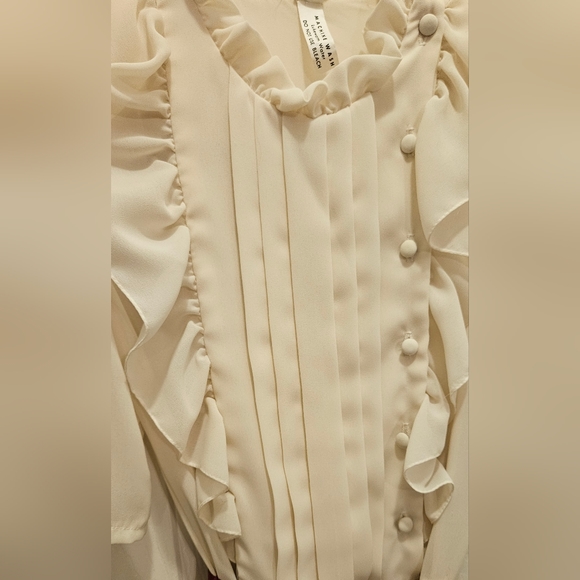 Ruffled Chiffon Dress - Picture 7 of 8